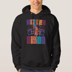Moletom Roller Girl Skate Radio Skater Disco Retro