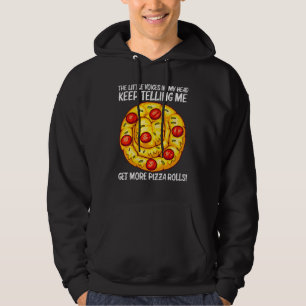Moletom Rolo De Pizza Fofo Para Homens Mulheres Lanche De 