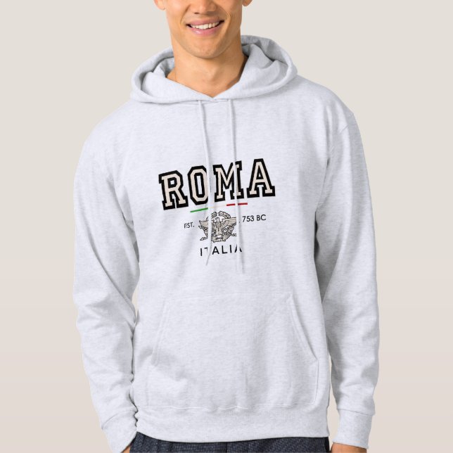 Moletom Roma Itália Est 753 AC (Frente)