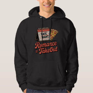 Moletom Romance = Comida para Levar   Noite de Pizza Diver