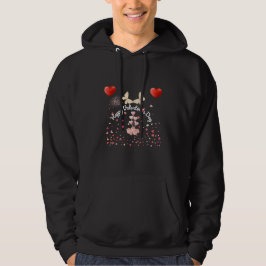 Moletom Romantic Valentine's Hearts & Butterfly Hoodie