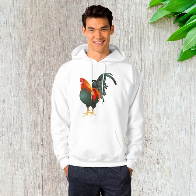 Moletom Rooster Mens Hoodie (Criador carregado)