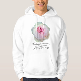 Moletom Rosa de jardinagem de anjo Rosa do Jardim Inglês