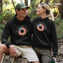 Rosquinha Engraçado Esqueça de Votar Escuro