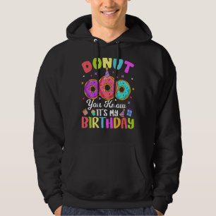 Moletom Rosquinha Você Conhece Minha Garota De Aniversário