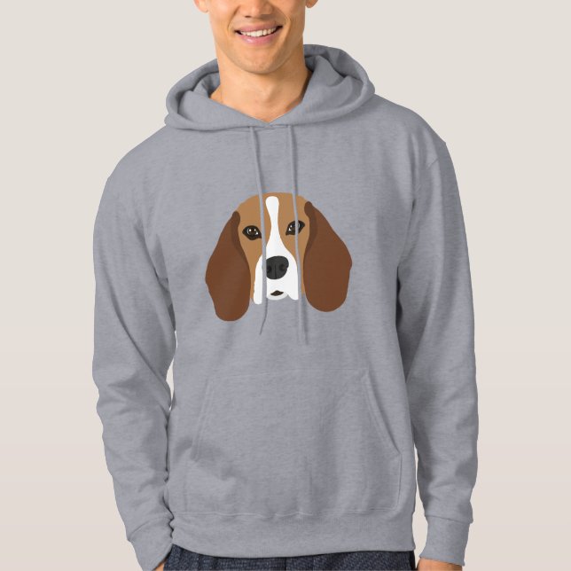 Moletom Rosto de Cachorro Beagle (Frente)