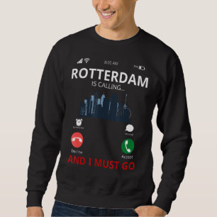 Moletom Roterdão Chama-se Souvenir Holanda
