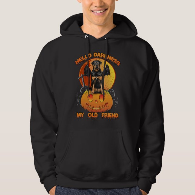Moletom Rottweiler Alô Escuridão (Frente)