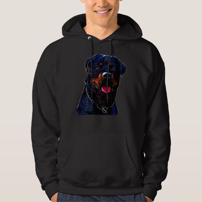 Moletom Rottweiler Cão Clássico 49 (Frente)