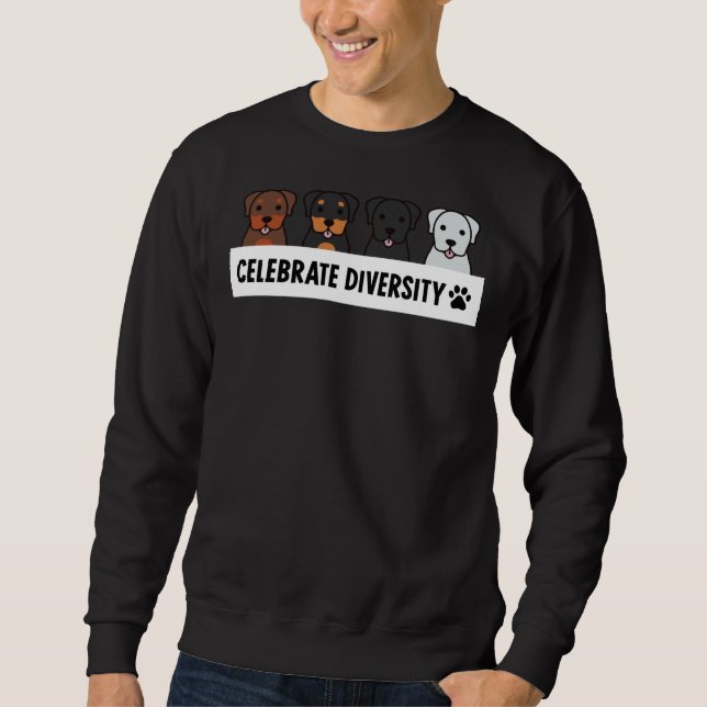 Moletom Rottweiler celebra diversidade (Frente)