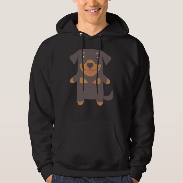 Moletom Rottweiler Clássico 26 (Frente)