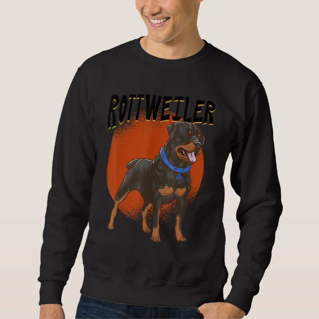 Moletom Rottweiler - Dog Identification - Dogs Lover - Dog (Frente)