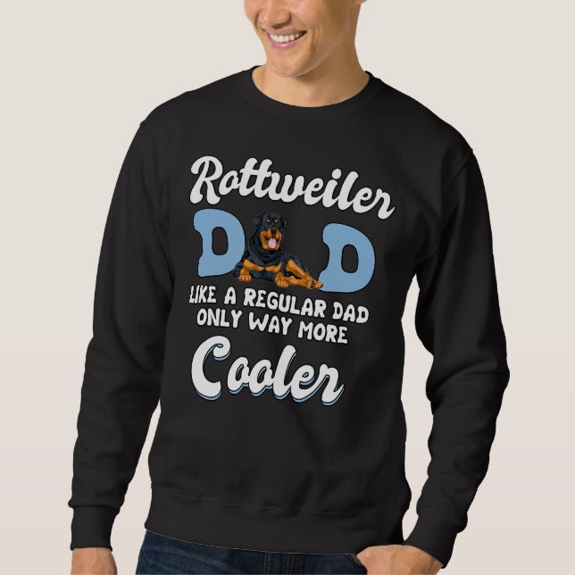 Moletom Rottweiler Pai mais frio Pai S Rottweiler (Frente)