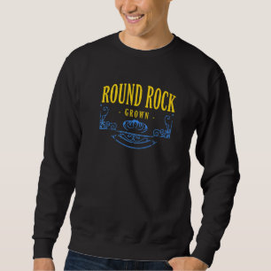 Moletom Round Rock Cultivou Texas American Tx Hometown Nos