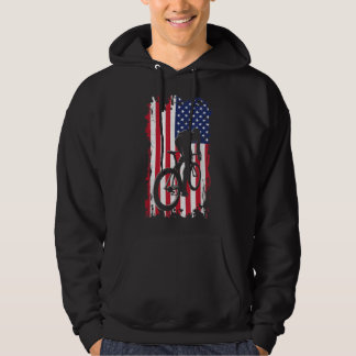 Moletom Roupa de ciclismo da American Flag Road