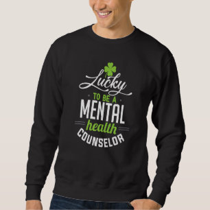 Moletom Roupa de Consultor de Saúde Mental da Sorte