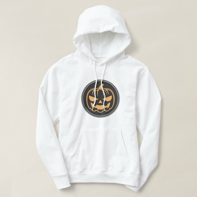 Moletom Roupa de Dia das Bruxas Spooky para Todas as Idade (Frente do Design)
