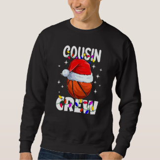 Moletom Roupa de Natal da Equipe de Basquete do Primo Fami
