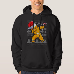Moletom Roupa de Sweater Feia de Natal, Gin Dabbing Cookie