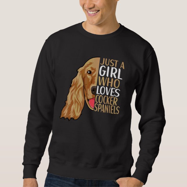 Moletom Roupa para Cocker Spaniel Cocker Spaniel 4 (Frente)