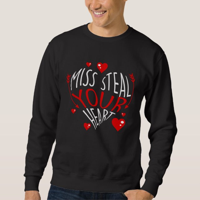 Moletom Roupas de amor incrível roubam seu coração (Frente)