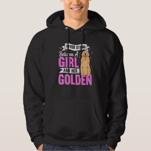 Moletom Roupas de Cachorro Golden Retriever Citação Para H