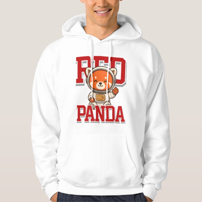 Moletom Roupas de mulheres bonitas, de panda unisexo, de r (Frente)