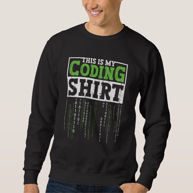 Moletom Roupas de Programador Isto É Minha Roupa de Codifi (Frente)