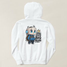 Moletom Roupas de Robô Anime Pequenos Passos Grandes Sonho