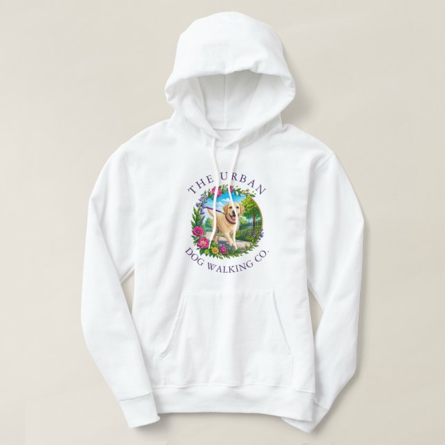 Moletom Roupas de Treinamento para Cães da Raça Labrador (Frente do Design)