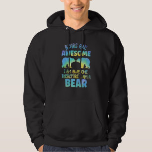 Moletom Roupas de Urso Grizzly Animal Selvagem para Mulher