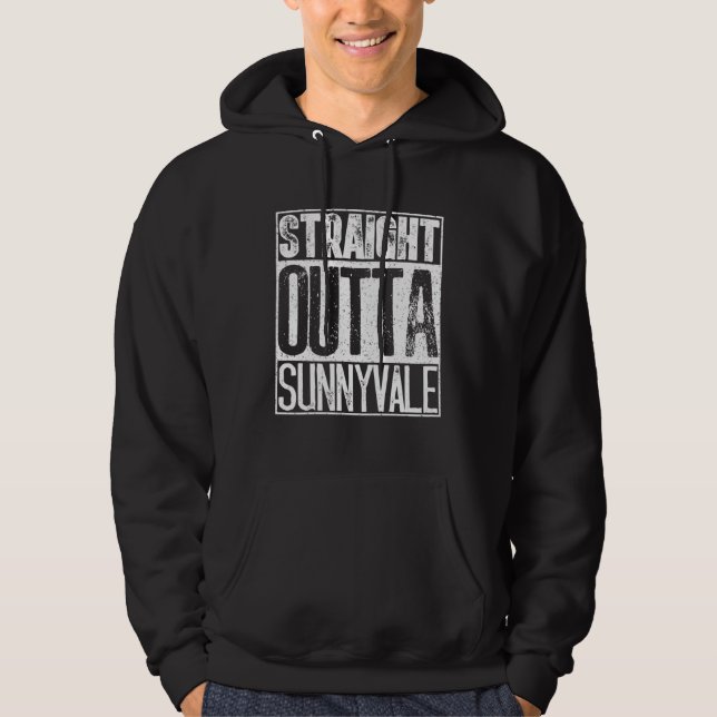 Moletom Roupas de Viagem de Straight Outta Sunnyvale Trail (Frente)