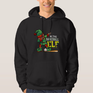 Moletom Roupas engraçadas de elfo de beisebol de árvore de