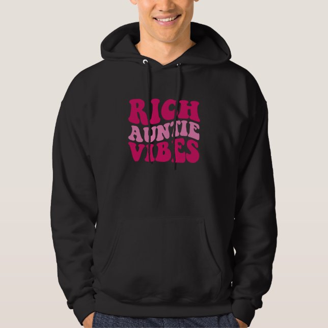 Moletom Roupas Groovy com Ditado da Tia de Ricas Vibrações (Frente)