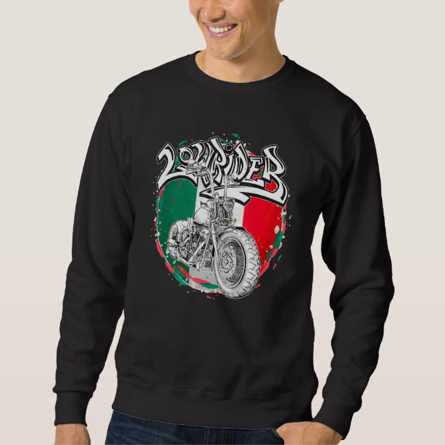 Moletom Roupas Low Rider Bobber Chicano Cholo Vicla Lowri (Frente)
