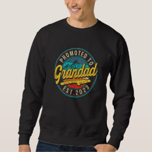 Moletom Roupas Masculinas Vintage Promovido a Avô 2023 An