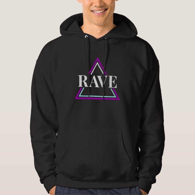 Moletom Roupas Para Festa De Techno House Para Festival De (Frente)