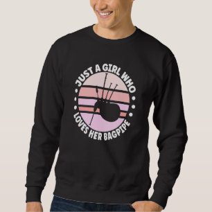 Moletom Roupas para mulheres que tocam música de gaita de