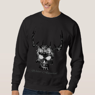 Moletom Roupas Selvagens Legais Caveira Motociclista Caça