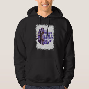 Moletom Roxo Criança Militar Leopardo Sunflower Bleache