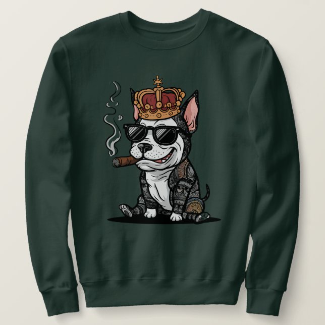 Moletom Royal Pup Swagger (Frente do Design)