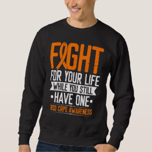 Moletom RSD CRPS Awaright Fight for Life Warrior Orange R
