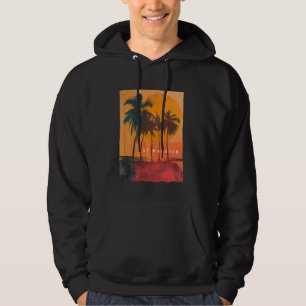Moletom Rua Maarten Beach Vintage Sunset Palm Trees Vacati