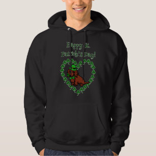 Moletom Rua Patrick S Day Red Long Dachshund