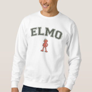 Moletom Rua Sésamo   Vintage Elmo