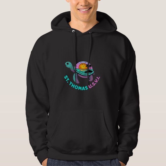 Moletom Rua Thomas U.S.V.I. Virgem Americana Souvenir Vaca (Frente)