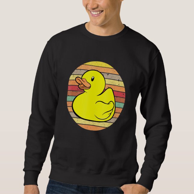Moletom Rubber Duck Bath Retro (Frente)