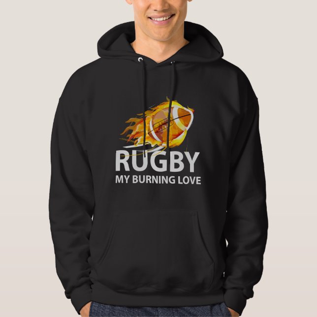 Moletom Rugby My Burning Love (Frente)