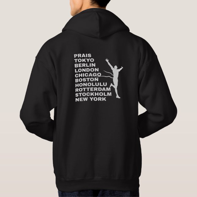 Moletom Running Marathon Citys  (Verso)