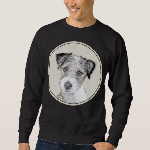 Moletom Russell Terrier Rough Painting - Arte Original de